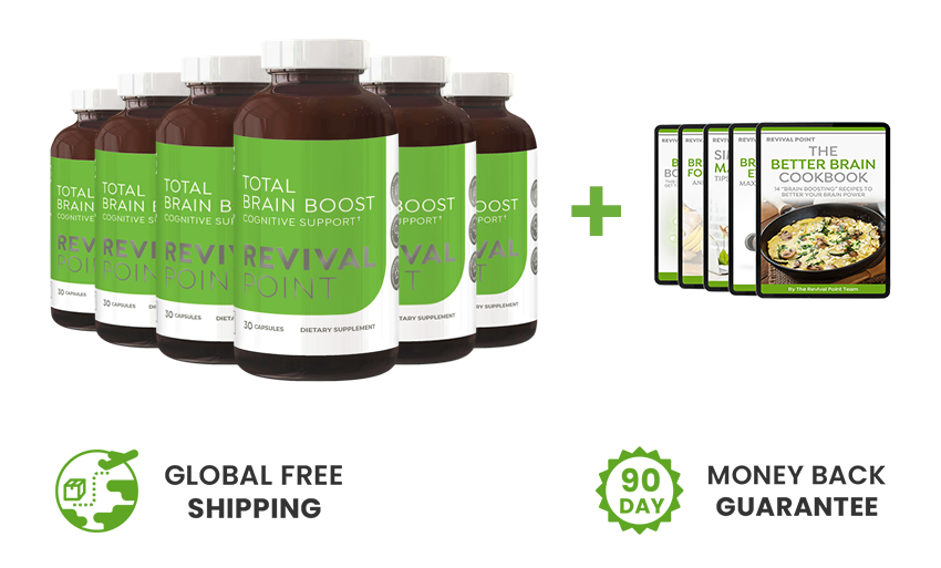 6 Bottles of Total Brain Boost